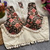 Navratri 060 Ajrakh Khadi Printed Cotton Blouses